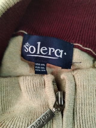 Suéter Solera Beige - Cierre 1/4