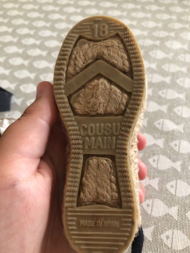 Alpargatas bebé falleras