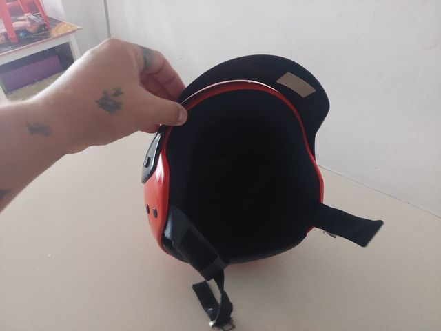 Casco moto NZI niño