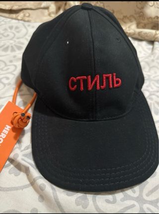 Cappello Heron Preston - Nero/Rosso