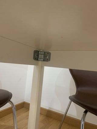 Mesa comedor blanca