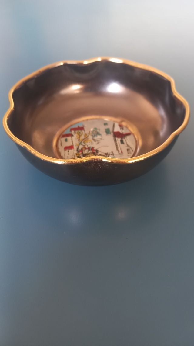 Piattino argento anni '50