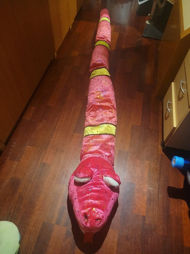Serpiente peluche gigante 2.5m