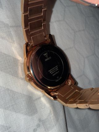 Reloj Guess mujer, dorado rosa