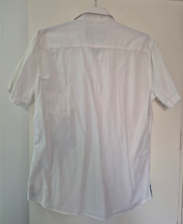 Camisa blanca hombre talla L