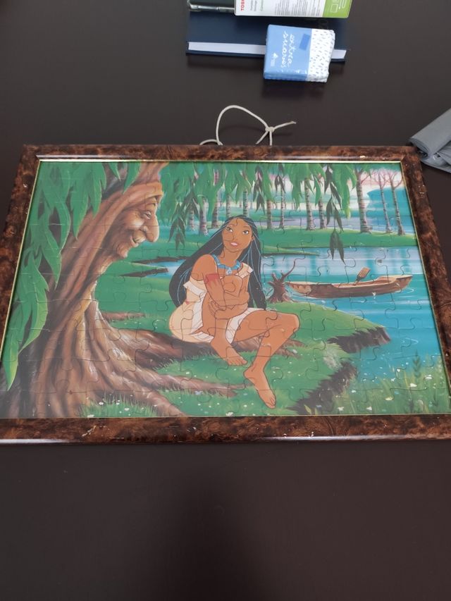 Puzzle Pocahontas enmarcado 43.5x31.5cm