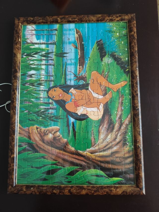Puzzle Pocahontas enmarcado 43.5x31.5cm