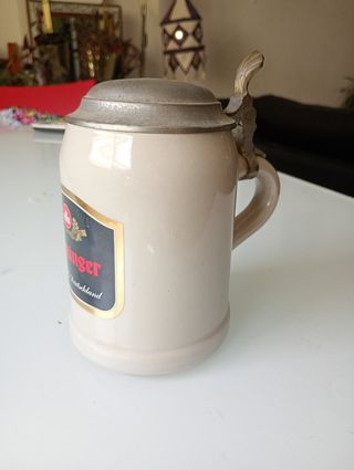 Jarra cerveza Henninger Frankfurt