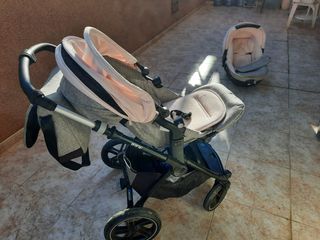 Carrito bebe Jane silla + Capazo
