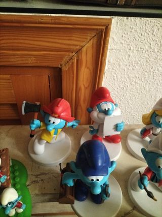 Pitufos figuras coleccionables