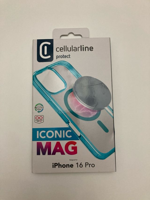 Custodia Iphone 16 Pro Cellularline Iconic Mag