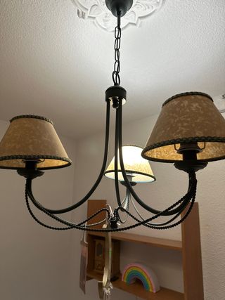 Lámpara 3 luces - Moderna