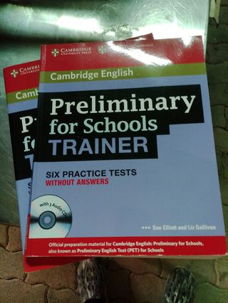 Preliminary for Schools Trainer Six Practice Te...