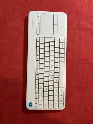 Tastiera Logitech K400 Plus bianca