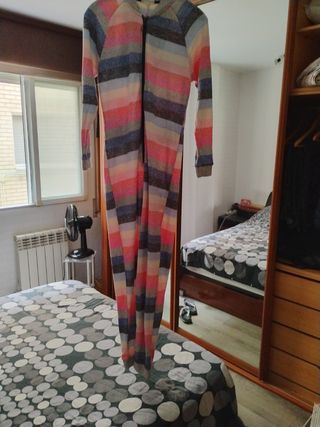 Pijama rayas multicolor