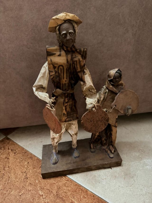 Figura papel antigua - Coleccionismo