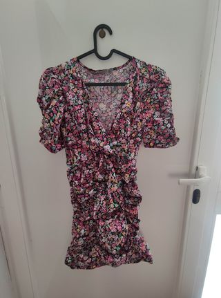 Vestido flores - multicolor