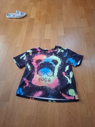 Camiseta niña multicolor #KidsLife