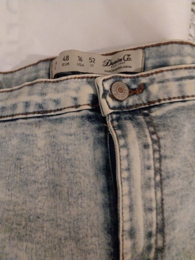 Vaqueros desgastados - Talla 52 europea 48