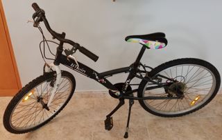 Bicicleta B'twin negra per nens 24" Decathlon 
