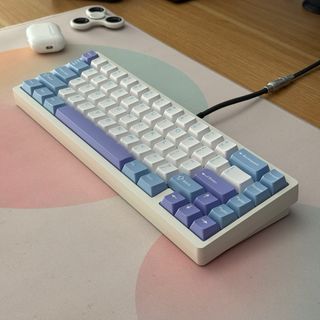 Teclado Lucky65 V2 Custom - Blanco