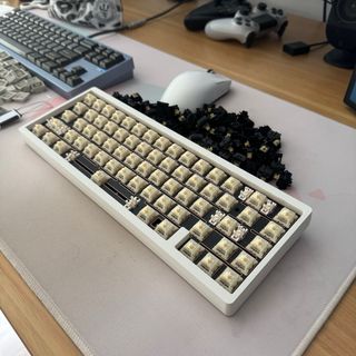 Teclado Lucky65 V2 Custom - Blanco
