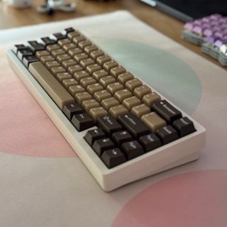 Teclado Lucky65 V2 Custom - Blanco