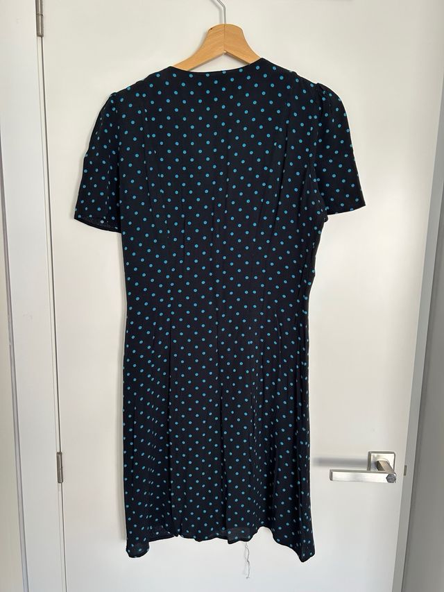 Vestido Bimba y Lola lunares azul