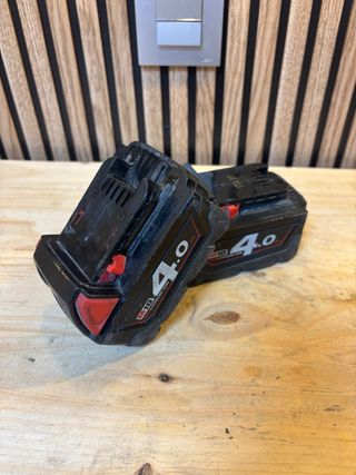 2 Baterías Milwaukee M18 4.0 Ah