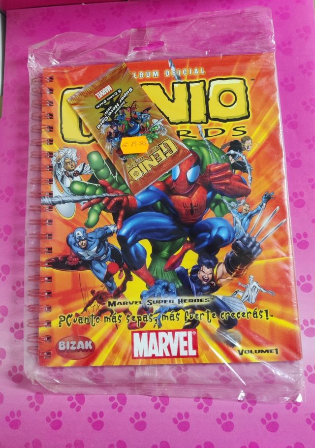 PRECINTADO Genio Cards Marvel 2004