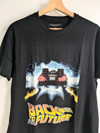Back to The Future vintage Delorean camiseta