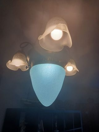 Lámpara vintage 3 luces