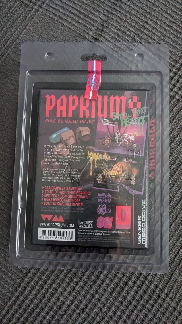 Paprium NUEVO SELLADO - Megadrive
