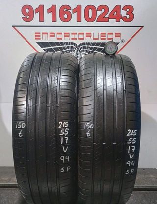 215 55 17 V GOODYEAR RUEDA AL90% VIDA UTIL