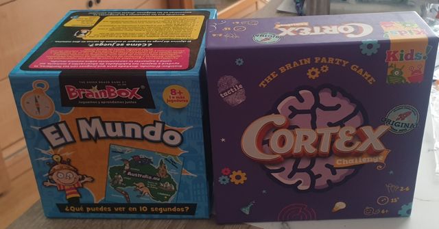 Lote de Juegos de mesa: Cortex Kids! & El Mundo