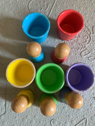 Juguetes Montessori: Xilófono & Clasificador 