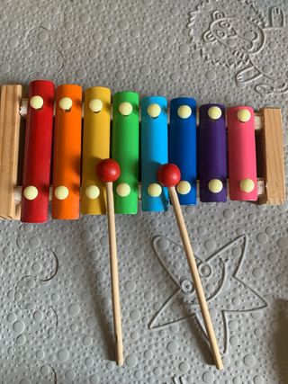 Juguetes Montessori: Xilófono & Clasificador 