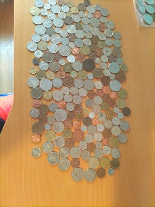 Colección de monedas antiguas