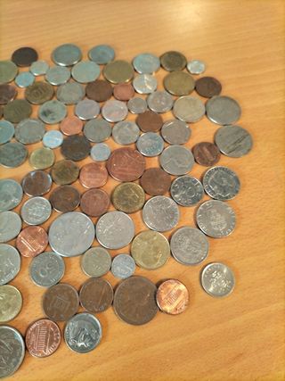 Colección de monedas antiguas