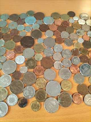 Colección de monedas antiguas