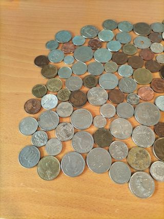 Colección de monedas antiguas