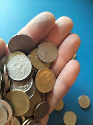 Colección de monedas antiguas
