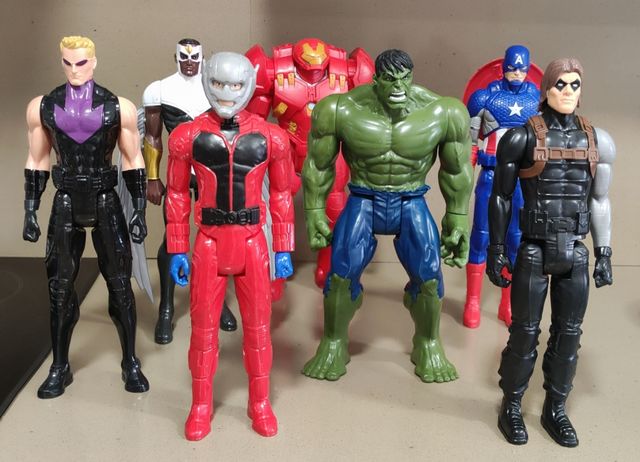 6 Figuras Superhéroes Marvel