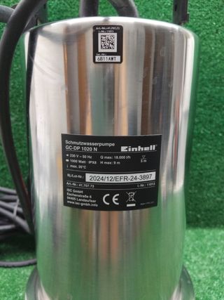 Bomba de aguas residuales Einhell GC-DP 1020 N