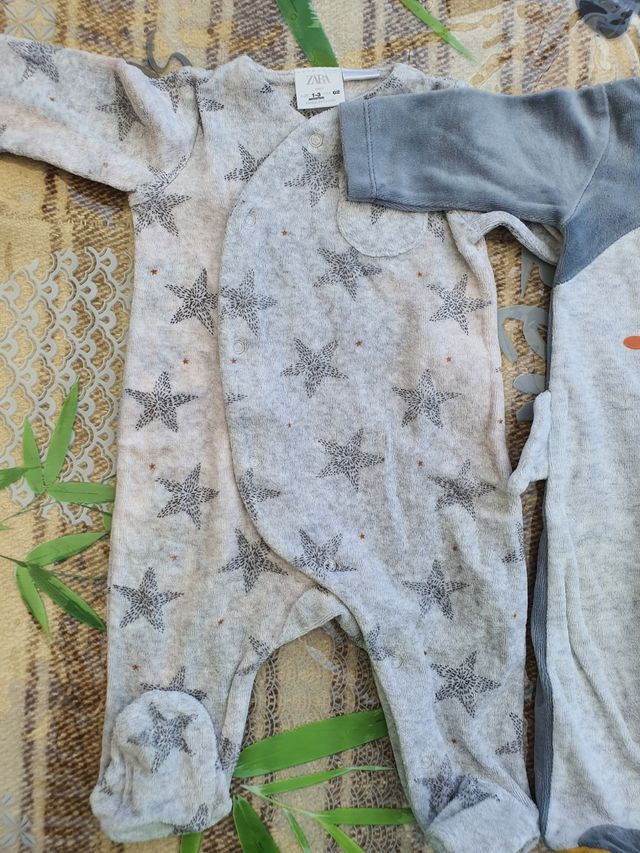 2 Pijamas bebé Zara invierno