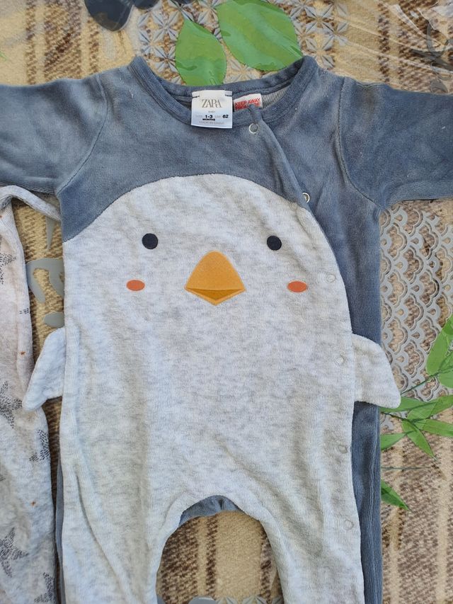 2 Pijamas bebé Zara invierno