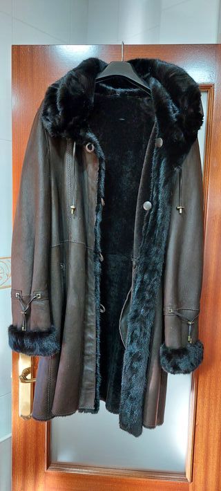 Abrigo Piel reversible