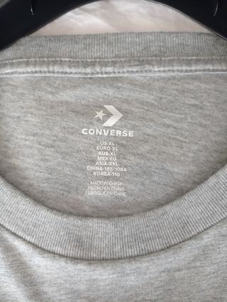 Camiseta Converse x Telfar Gris