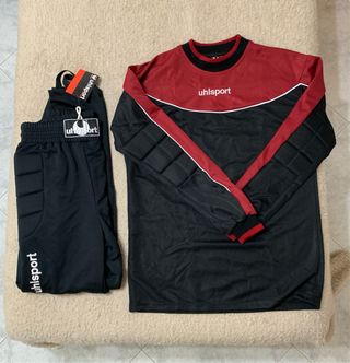Equipación portero Uhlsport - Negro/Rojo