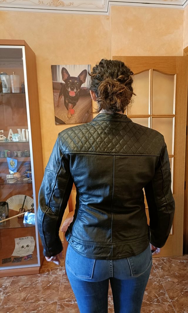 Chaqueta moto Course Boomer negra